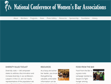 Tablet Screenshot of ncwba.org
